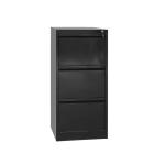 3 Drawers Key Lock Knock Down Metal Drawer Cabinet