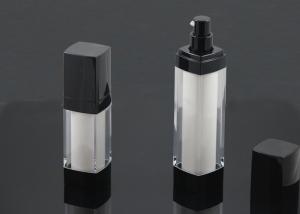 China black shell 30ml airless pump bottle / airless dispenser bottles wholesale