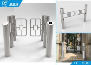 China Residential Turnstile Barrier Gate , Supermaket Entrance Pedestrian Security Gate wholesale