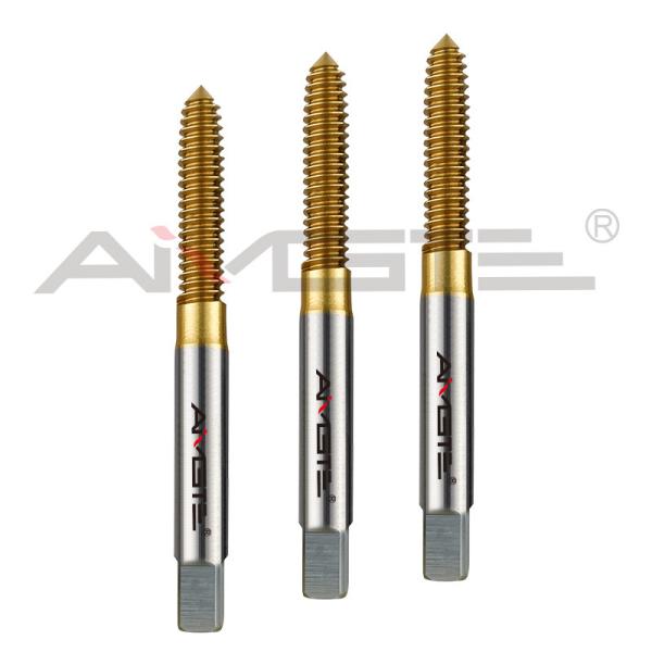 TiN Golden Coating Thread Forming Tap 38mm - 100mm Carbide Tap For Hardened
