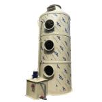 Chemical Acid Fumes Scrubber with 99.99% Purify Efficiency 40mm Pump in Pipe