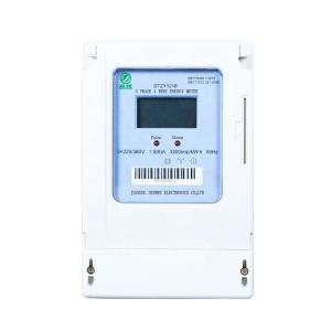 China 110-220V Prepaid Electronic Energy Meter with Frequency Range of 50-60Hz and Storage And Working Humidity of ≤ 95% wholesale