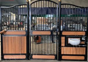 China Double Open Dutch Door Hard Horse Stall Panels Q235 Waterproof wholesale