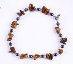 Hematite Stone Anklets Bracelets With Crystal Chip Gravel Stone Ankle Chain