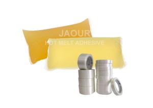 China Aluminum Foil Tape Hot Melt Adhesive Glue Odorless Yellow Color wholesale