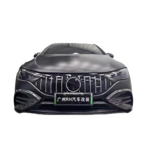 China For Mercedes EQE Carbon Fiber Body Kit EQE Upgrade BS Style Carbon Fiber Front Lip Diffuser Spoiler Body Kit wholesale