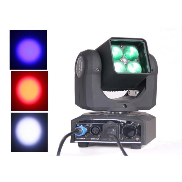 4 Eyes Mini Stage Show Lights , High Brightness Moving Head Beam Light RGBW Color