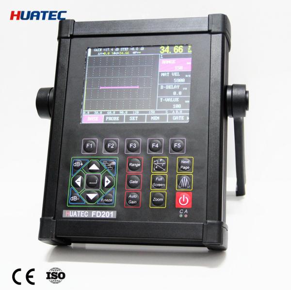 Quality NDT Ultrasonic Testing Equipment FD201 with 3 staff gauge Depth d , level  p , distance s for sale