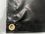 58" 60" Heavy Duty Lumber Tarp 18oz Black PVC Tarpaulin Truck Cover