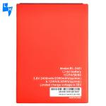 Black BL-24EI 2400mAh Li-Ion Mobile Phone Battery for Itel A46 A44 S13 IT1508