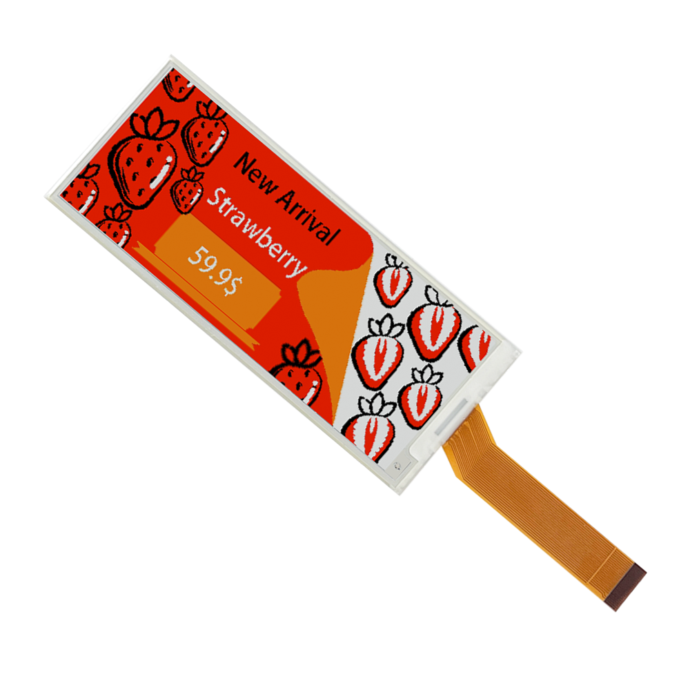 4.37 Inch E-paper Display 176*480 Resolution 24pin Low Power Consumption E-Ink