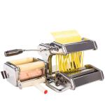 4 In 1 Manual Pasta Maker Machine Including Spaghetti Fetuccini Angel Hair