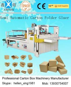 China Corrugated Cardboard Production Line Corrugated Paperboard Folding / Gluing 4KW wholesale