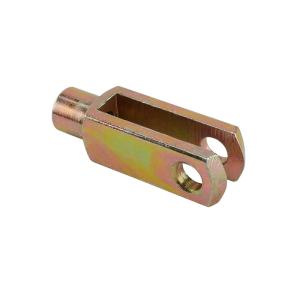 China Clevis 3/8-24 Thread Cable End Fittings Nickel Plating Low Carbon Steel wholesale