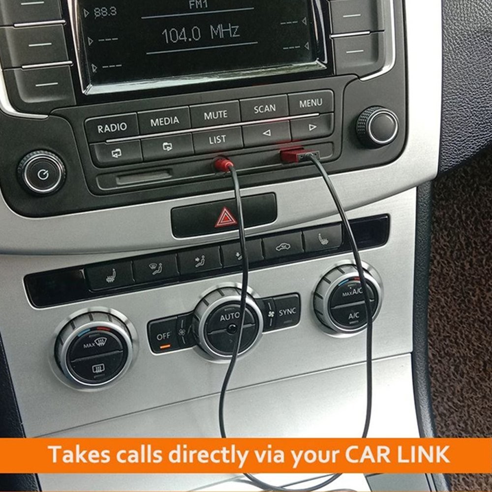 U2 Bluetooth Aux Adapter Smallest Bluetooth Receiver Car Adapter USB to 3.5mm Jack Handsfree Car kit