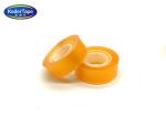 Yellowish Color Bopp Stationery Tape Small Round Roll In High Adhesion