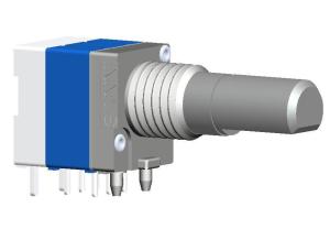 China 8mm Metal Shaft Rotary Switch Encoder Sealed Logic Horizontal Type wholesale
