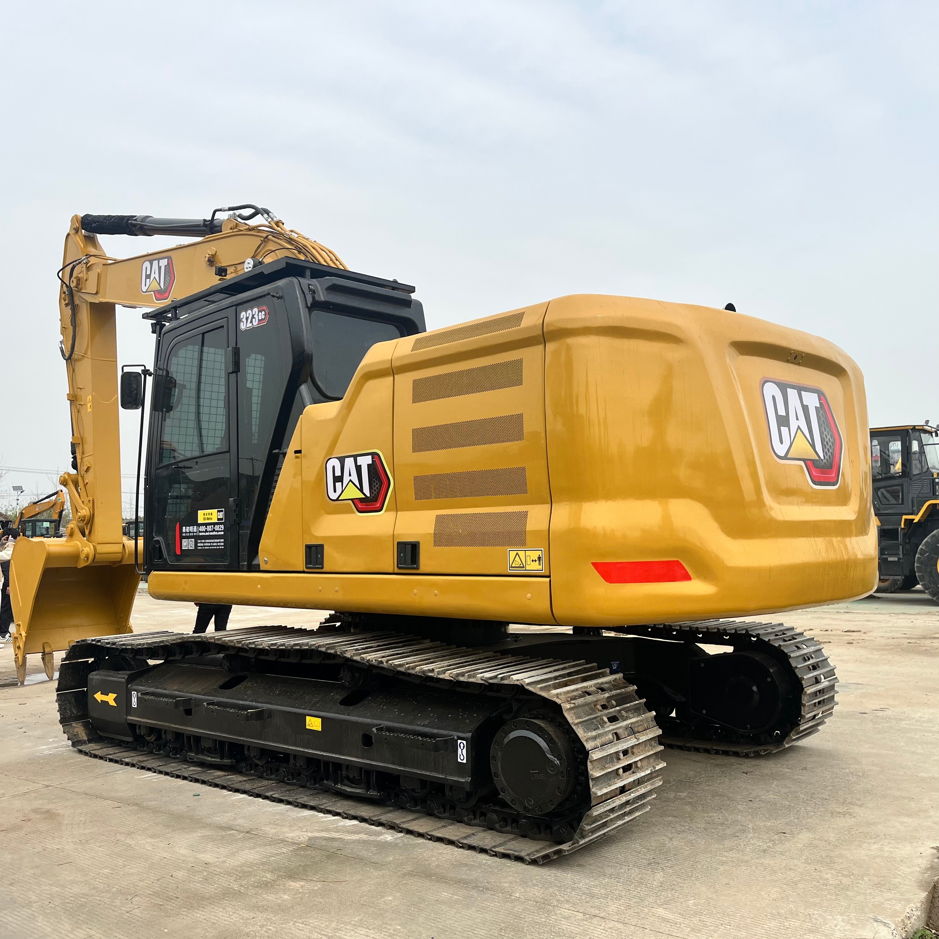 23ton Used CAT 323GC Heavy Excavators Import Hydraulic Secondhand Large Digger