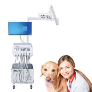 China Factory Animal Dental Operation Trolley Dog And Cat Vet Dental Mobile Cart Pet Teeth Treatment Machine wholesale