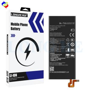 China LG Q6 BL-T33 lithium battery M700A M700AN M700DSK Compatible For LG Mobile phone models wholesale