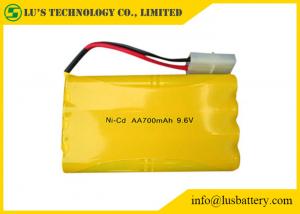 China Ni-cD AA700mah 9.6V Rechargeable Batteries Nickel Cadmium 9.6 Nicd Battery Pack wholesale