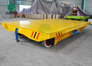 China 45MT Cable Reel Powered Industrial Motorized Transfer Trolley with Lifting Deck wholesale