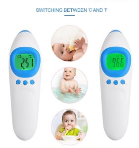 China Baby Infrared Digital Thermometer Forehead , Body Electronic Newborn Thermometer wholesale