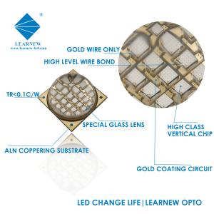 China 100W-126W UVA SMD LED COB Chip 1616 3535 8025 365nm13-56v 3D Printer UV Curing wholesale