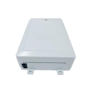 China KEXINT FTTH 8 Port Fiber Optic Terminal Box PC + ABS Material Wall Mounted Installation wholesale