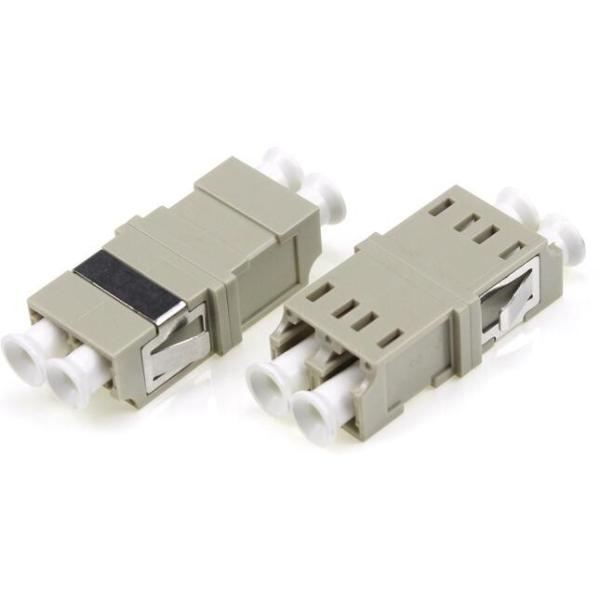 FTTH Lc Upc Adapter , Lc Duplex Coupler RoHS Certification