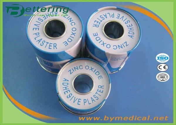 Zinc Oxide Medical Adhesive Plaster Tape For Fixing Dressing With Tinplate