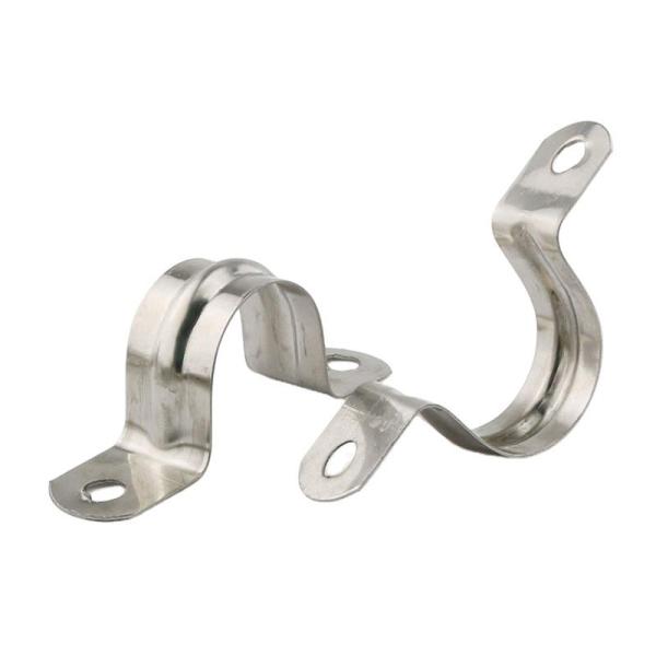 Stainless Steel Collar Pipe Clamps Customized ZINC Finish Heavy Duty Clamp for