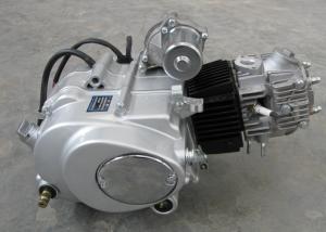 China Siver Color Motorcycle Engine Assembly , 50CC Motorcycle Engine Manual Clutch on sale