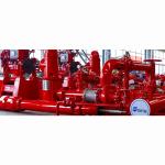 400GPM NFPA20 Fire Fighting Pump System 277 Feet For Residential / Industrial