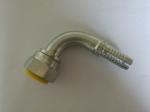 90 Degree BSP Industrial Hose Fittings Female 60 Degree Cone With Cr3 Zinc