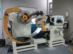 4.5 Kw Steel Coil Uncoiler , Three - In - One Combination Metal Plate Machine