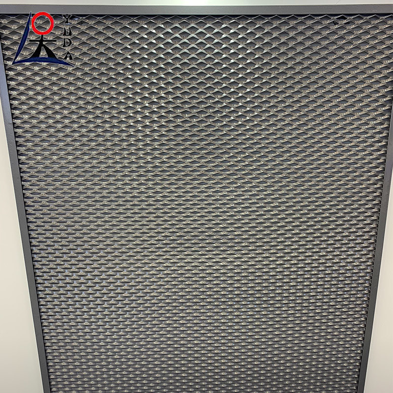 0.5-2m Width Diamond Expanded Metal Screen Expandable Wire Mesh