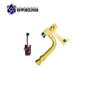 China PC56 PC55MR-2 Hydraulic System Distributor Boom Pipe for Excavator Iron Pipe Material wholesale