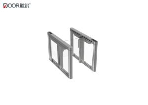 China High Security Pass Glass Retractable Speed Gate Turnstiles With Rfid Reader wholesale