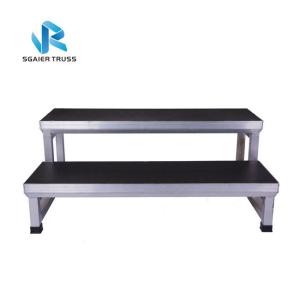 China Aluminum Assemble Portable Outdoor Performance Stage Easy Set Up Stage Step wholesale