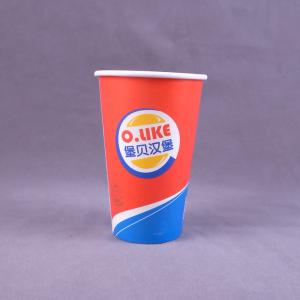 China PE Coating 12Oz Disposable Paper Coffee Cup 8 Grams Single Wall wholesale