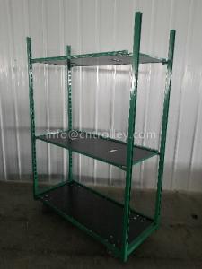 China 100kg PP Wheel 1900mm Plywood Danish Plant Trolley wholesale