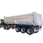 3 /4 /5 Tri Axle 35 Cubic Meter 40 Cbm 60 Tons 80ton Heavy duty Dump Truck U