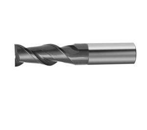 China 2- Flute Sharp Flattened Carbide Flat End Mill PM - 2FL High Speed General Milling wholesale