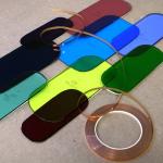 0.05-0.18MM Thick Black Backed Copper Foil Tape For Stained Glass Welding