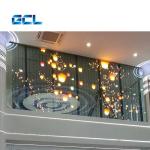 IP42 Rated P4mm Fixed Installation Transparent LED Display For Landmark