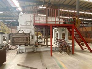 China Brick Making Machinery EV50 Fully Automatic Mud Vacuum Extruder Hollow Red Clay Brick Making Machinery wholesale