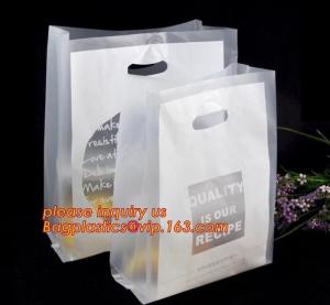 China 100% Biodegradable Hdpe/Ldpe Die Cut Patch Handle Personalized Color Printed Custom Plastic Shopping Bags bagease bagpla wholesale