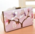 Evening bag retro hand-embroidered silk embroidered clutch bag banquet evening