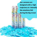 Air Compressed Power Black and Gold Disposable Confetti Cannon for Best Party